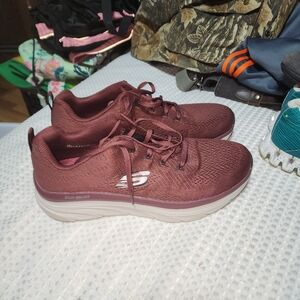 SKECHERS EUC MENS SZ 13 D'LUX MEERNO WALKER SNEAKER SHOES